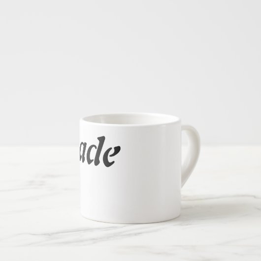 Tasse Expresso Patron (Devant droit)