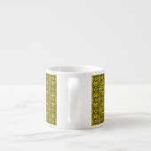 Tasse Expresso Pattern de Medieval Yellow (Dos)