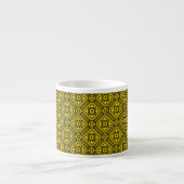 Tasse Expresso Pattern de Medieval Yellow (Devant)