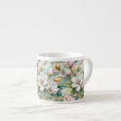 Tasse Expresso Pattern Elegant Magnolias (Devant droit)