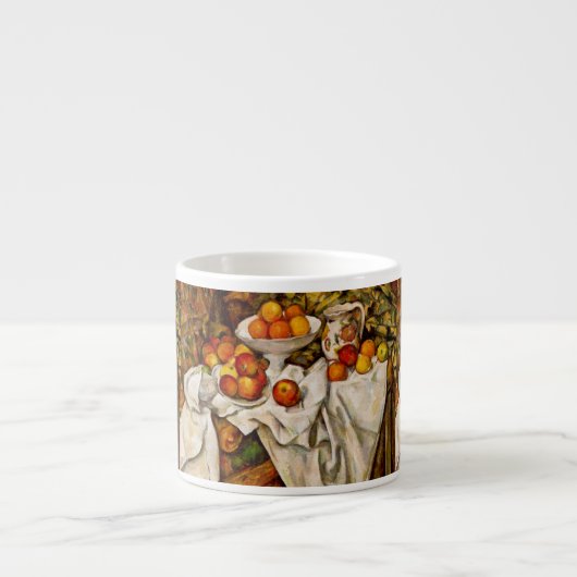 Tasse Expresso Paul Cezanne Pommes Oranges Impressionnisme (Devant)