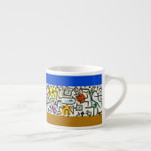 Tasse Expresso Paul Klee Rich Harbor Expressionnisme abstrait (Droite)
