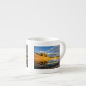 Tasse Expresso Paysage de Yellowstone (Devant droit)