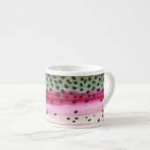 Tasse Expresso Pêche à la truite arc-en-ciel (Devant droit)
