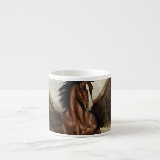 Tasse Expresso Pégase ailé (Devant)