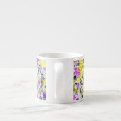 Tasse Expresso peinture à goutte venice italie (Dos)