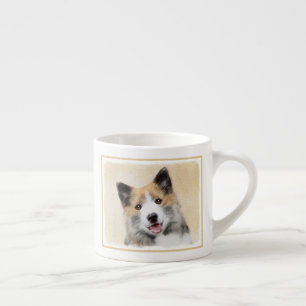 Tasse Expresso Peinture islandaise pour chien de mer - Art origin