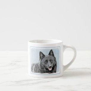 Tasse Expresso Peinture Schipperke - Cute Original Chien Art