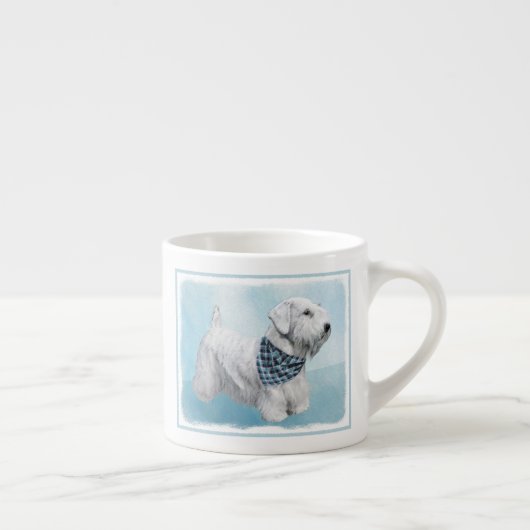 Tasse Expresso Peinture Sealyham Terrier - Cute Original Chien Ar (Droite)