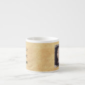 Tasse Expresso Penny Black Postage Timbre (Devant)