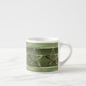 Tasse Expresso Pentacle de bois (Droite)