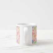 Tasse Expresso Peppermint Candy Mints Christmas, candy canes (Dos)