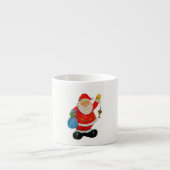 Tasse Expresso Père Noël Kris Kringle (Devant)