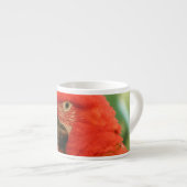 Tasse Expresso Perroquet rouge de Mackaw (Devant droit)