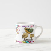 Tasse Expresso Personalise: Pierre pelican's brilliant beak (Droite)
