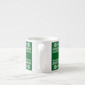 Tasse Expresso Personalized Christmas gift espresso coffee cup (Dos)