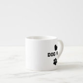 Tasse Expresso Personalized Dog Mom – Custom Name Mother’s Day (Devant droit)