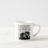 Tasse Expresso Personalized Romantic Photo | Love Story Newspaper (Droite)