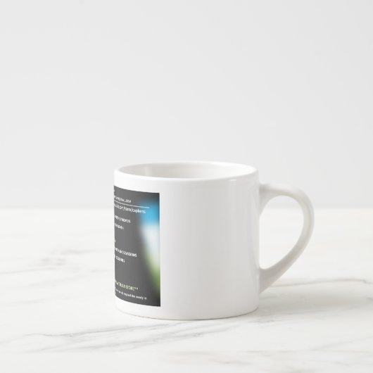 Tasse Expresso Personnalisez Avec Votre Propre Image Qualité Dura (Droite)