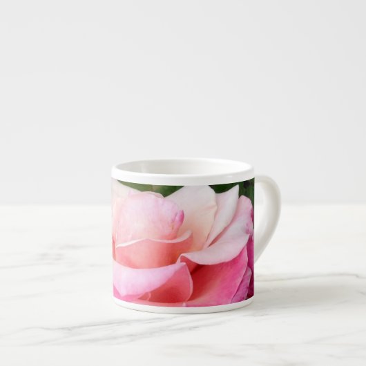 Tasse Expresso Pétales de rose (Devant droit)