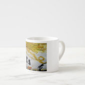 Tasse Expresso Petite silhouette Mixmedia de dames (Devant droit)
