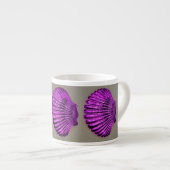 Tasse Expresso pétoncle pourpre (Devant droit)