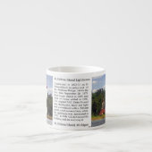 Tasse Expresso Phare de l'île Sainte-Hélène (Devant)