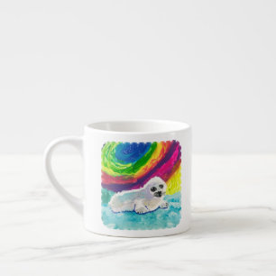 Tasse Expresso Phoque bébé "Art by Kids"