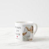 Tasse Expresso Photo Collage | Mon Grand-Père Est Mon Cadeau Vale (Devant droit)