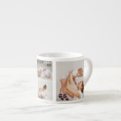 Tasse Expresso Photo de collage moderne et Red Heart Mother Venin (Devant droit)