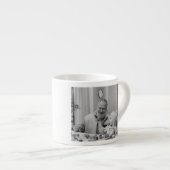 Tasse Expresso Photo personnalisée | Cadeau personnalisé pour gra (Devant droit)