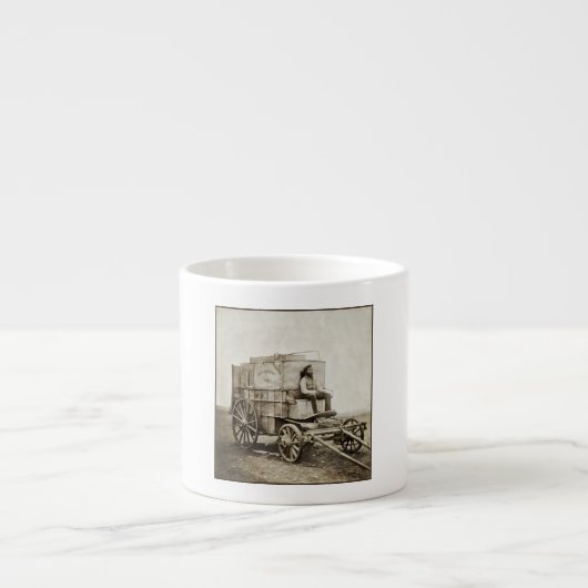 Tasse Expresso Photographie Wagon de Roger Fenton Photo Réalisme (Devant)