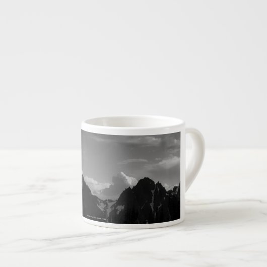 Tasse Expresso Pics et nuages (Devant droit)