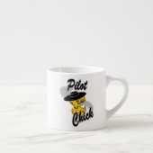 Tasse Expresso Pilote Chick #4 (Droite)