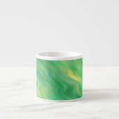 Tasse Expresso Pine vert Vavy Texture (Devant)