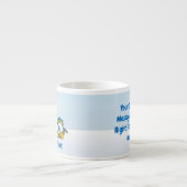 Tasse Expresso Pingouins à neige (Devant)