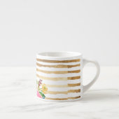 Tasse Expresso PixDezines floral/aquarelle/ranunculus (Droite)