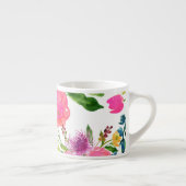 Tasse Expresso PixDezines floral/aquarelle/ranunculus (Droite)