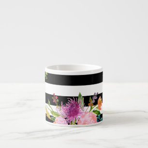 Tasse Expresso PixDezines floral/watercolor/ranunculus