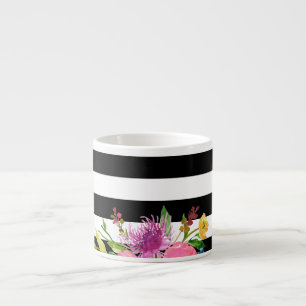 Tasse Expresso PixDezines floral/watercolor/renoncule