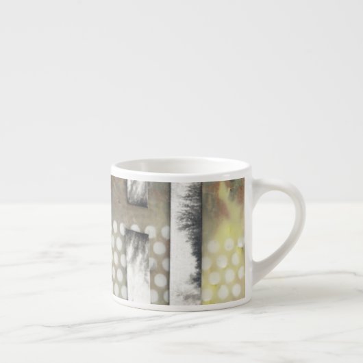 Tasse Expresso Pixels marbrés II (Droite)