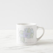 Tasse Expresso Plan d'architecture (Droite)