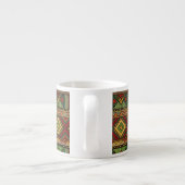 Tasse expresso pleine de couleurs Mug (Dos)