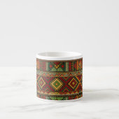 Tasse expresso pleine de couleurs Mug (Devant)