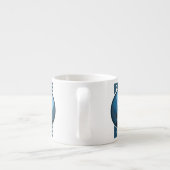 Tasse Expresso Plongée Libre - L'Océan Appelle Freediver (Dos)