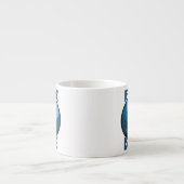 Tasse Expresso Plongée Libre - L'Océan Appelle Freediver (Devant)