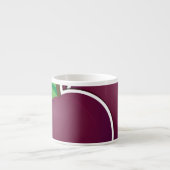 Tasse Expresso Plum funky (Devant)