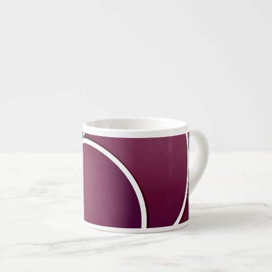 Tasse Expresso Plum funky (Devant droit)