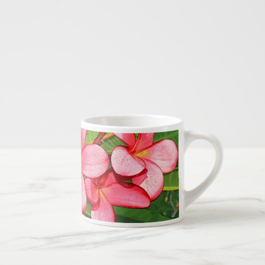 Tasse Expresso Plumerias (Droite)