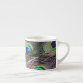 Tasse Expresso Plumes de paon (Droite)